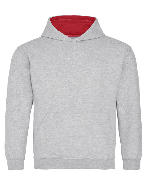 Just Hoods by AWDis Kids Varsity Hoodie - JH003B - Image 7