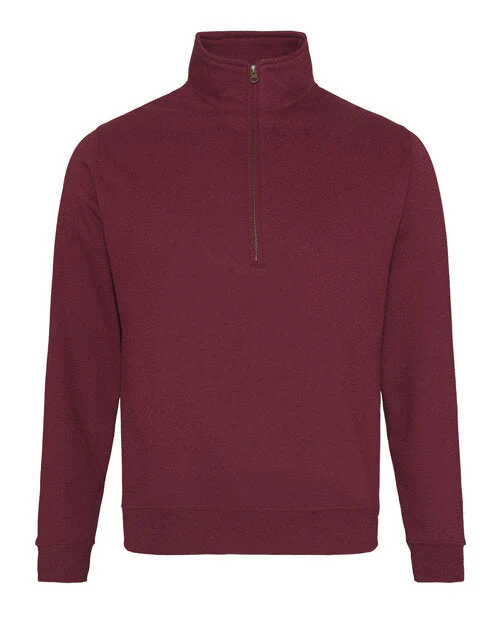 Just Hoods by AWDis Sophomore 1/4 Zip Sweat - JH046 - Image 3