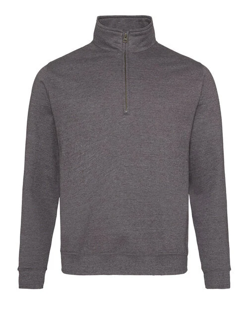 Just Hoods by AWDis Sophomore 1/4 Zip Sweat - JH046 - Image 4