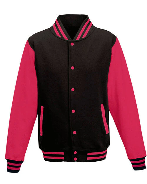 Just Hoods by AWDis Varsity Jacket - JH043 - Image 10