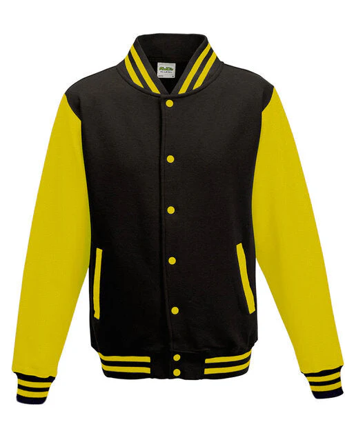 Just Hoods by AWDis Varsity Jacket - JH043 - Image 11