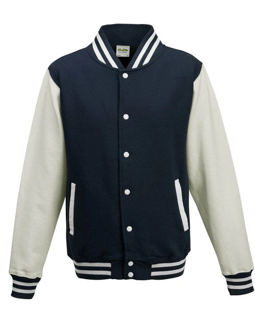 Just Hoods by AWDis Varsity Jacket - JH043 - Image 15