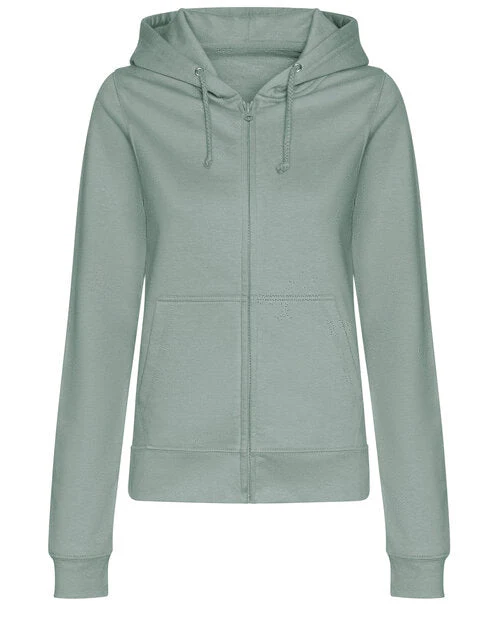Just Hoods by AWDis Womens College Zoodie - JH050F - Image 4