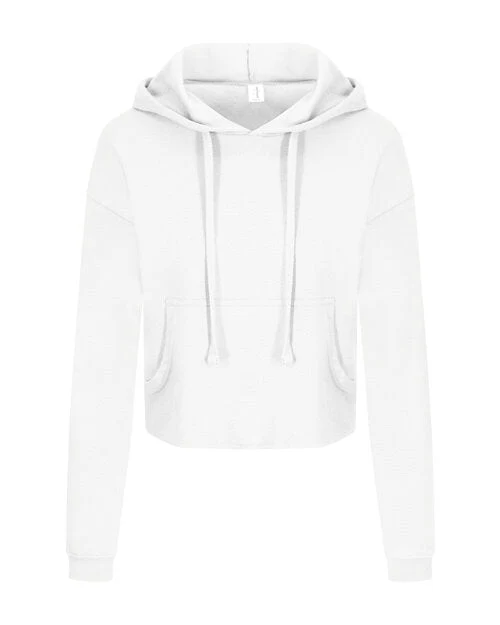 Just Hoods by AWDis Womens Cropped Hoodie - JH016 - Image 2