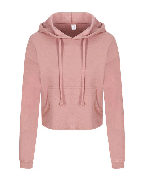 Just Hoods by AWDis Womens Cropped Hoodie - JH016 - Image 3