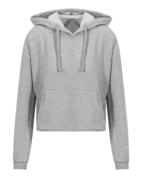 Just Hoods by AWDis Womens Cropped Hoodie - JH016 - Image 4