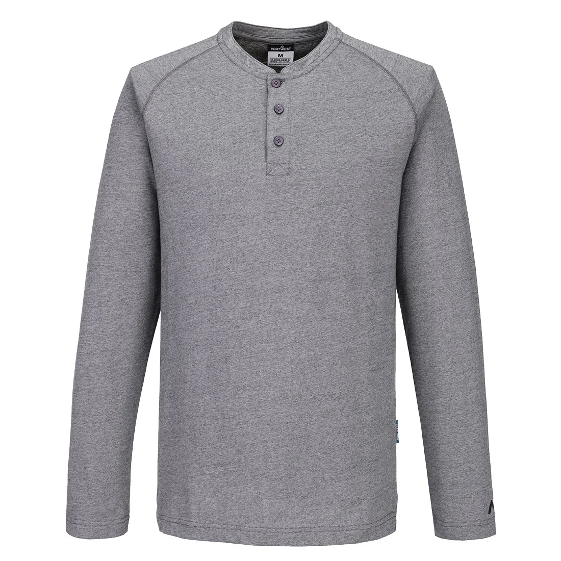 Portwest KA3 Henley T-Shirt L/S - Image 2