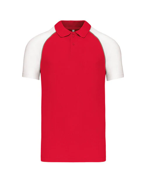 Kariban Baseball Polo Shirt - KB226M - Image 7