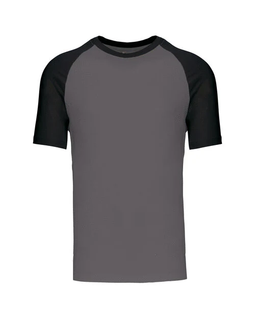 Kariban Contrast Baseball T-Shirt - KB330M - Image 4