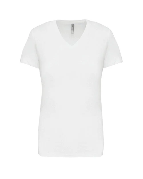 Kariban Ladies Short Sleeve V-Neck T-Shirt - KB381M - Image 11