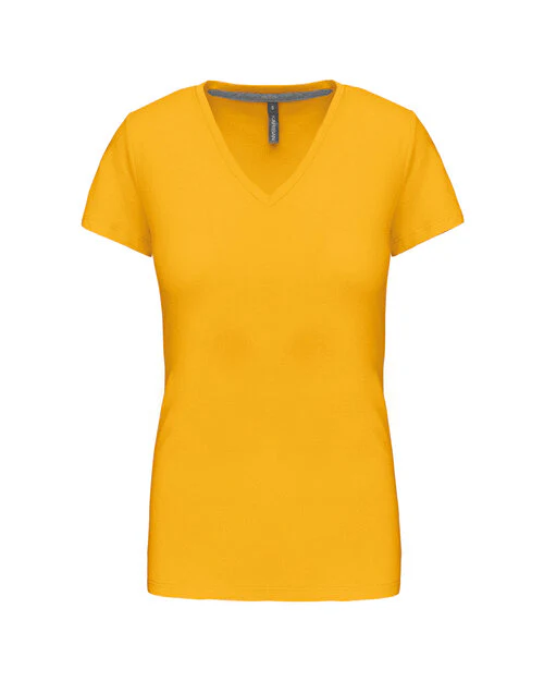 Kariban Ladies Short Sleeve V-Neck T-Shirt - KB381M - Image 12