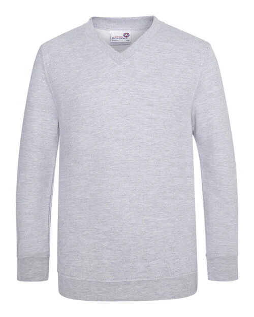 AWDis Academy Kids Academy V-Neck Sweatshirt - AC003B - Image 10