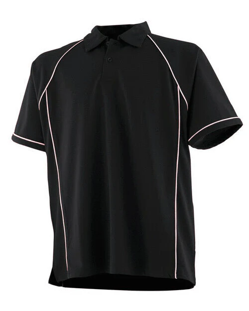 Finden & Hales Kids Performance Piped Polo - LV372B - Image 3