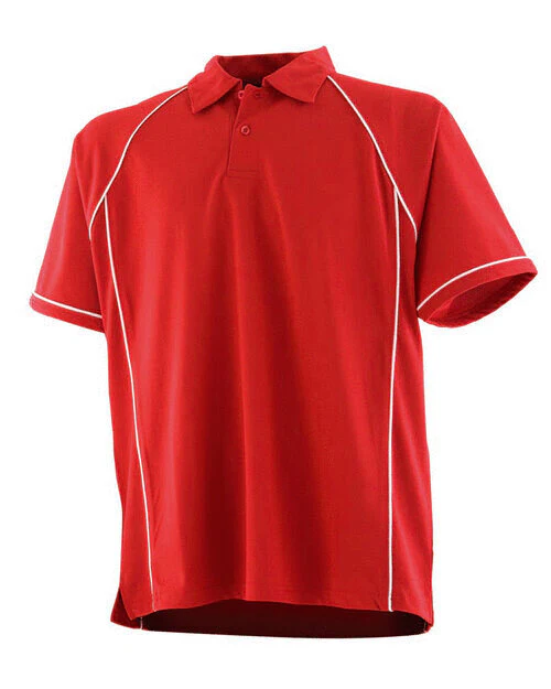 Finden & Hales Kids Performance Piped Polo - LV372B - Image 7