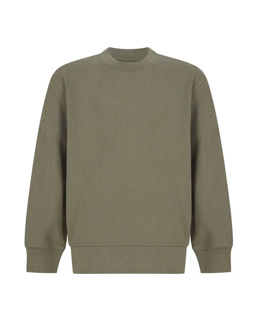 SF Clothing Kids Sustainable Fashion Curved Hem Sweat - SM530B - Image 4