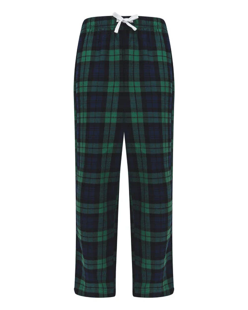 SF Clothing Kids Tartan Lounge Pant - SM083B - Image 2