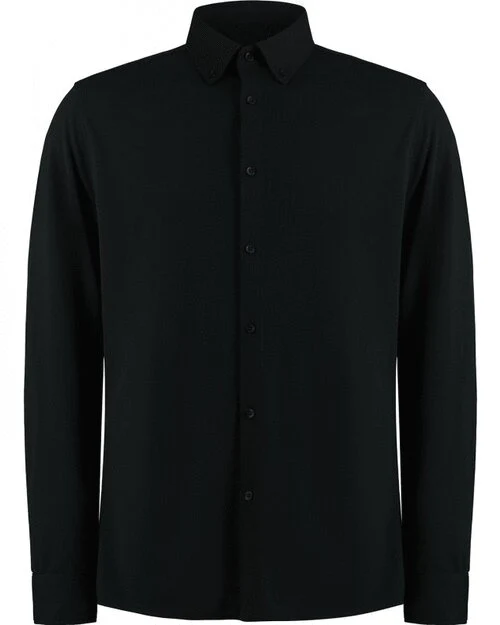 Kustom Kit K143 Tailored Fit Superwash 60 Pique Shirt - Image 3
