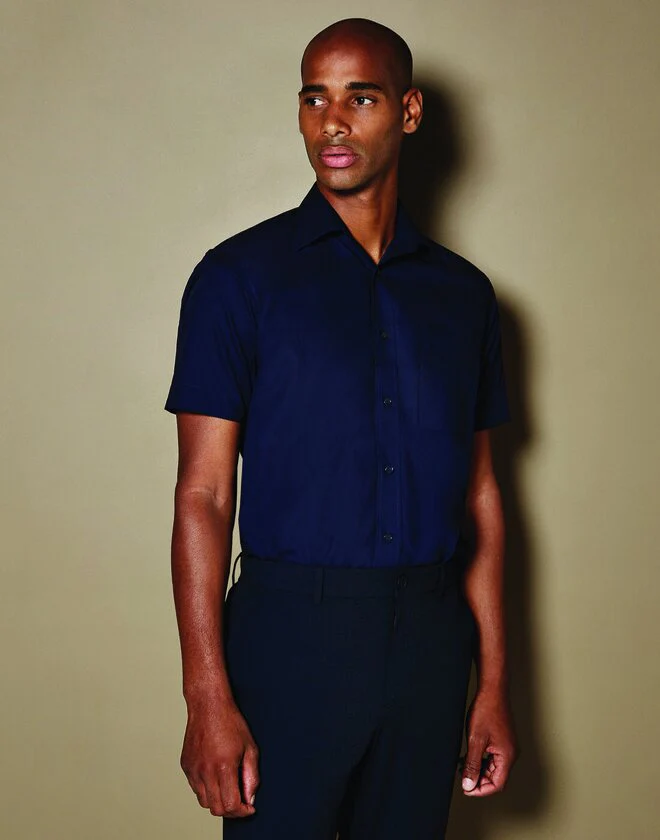 Kustom Kit KK102 Classic Fit Short Sleeve Business Shirt - Image 2