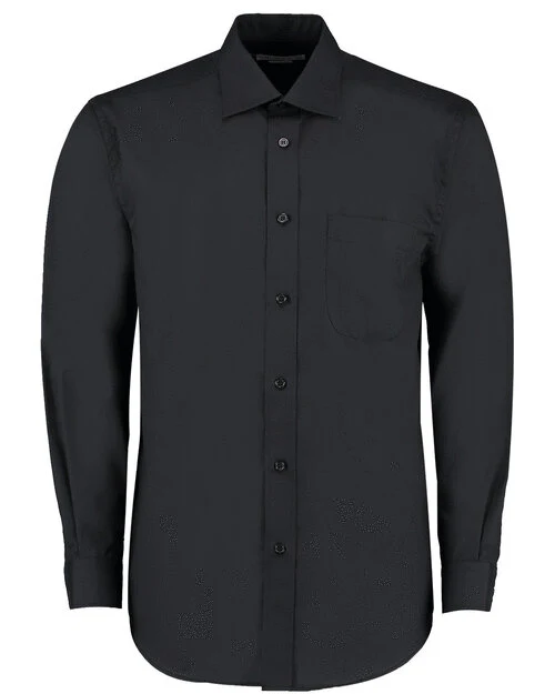 Kustom Kit KK104 Classic Fit Long Sleeve Business Shirt - Image 3