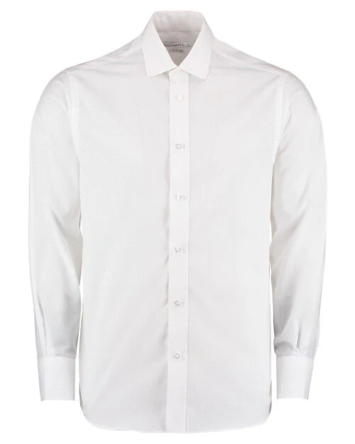 Kustom Kit KK131 Tailored Fit Business Long Sleeve Shirt - Image 4