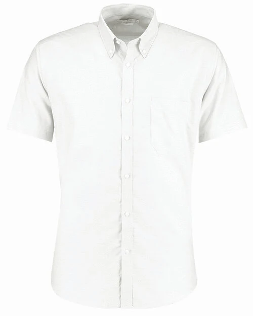 Kustom Kit KK183 Slim Fit Workwear Oxford Short Sleeve Shirt - Image 4