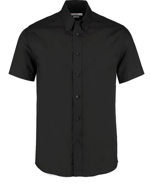 Kustom Kit KK187 Tailored Premium Short Sleeve Oxford Shirt