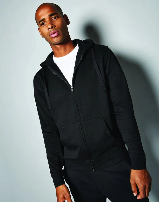 Kustom Kit KK303 Regular Fit Superwash 60 Zipped Hoodie - Image 3
