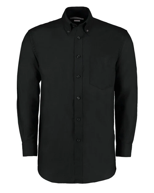 Kustom Kit KK351 Classic Fit Workwear Long Sleeve Oxford Shirt - Image 3