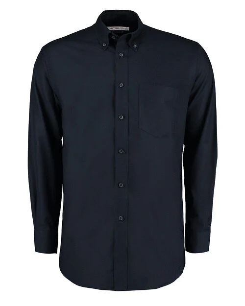 Kustom Kit KK351 Classic Fit Workwear Long Sleeve Oxford Shirt - Image 4