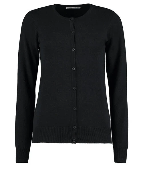 Kustom Kit KK355 Ladies Classic Fit Arundel Crew Neck Long Sleeve Cardigan