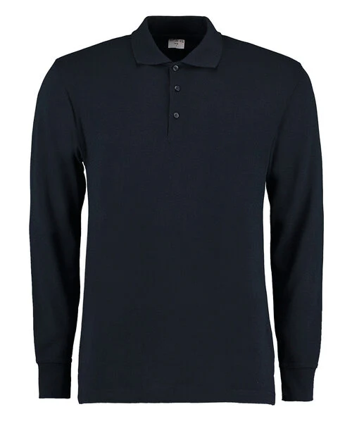 Kustom Kit KK430 Classic Fit Long Sleeve Polo - Image 5