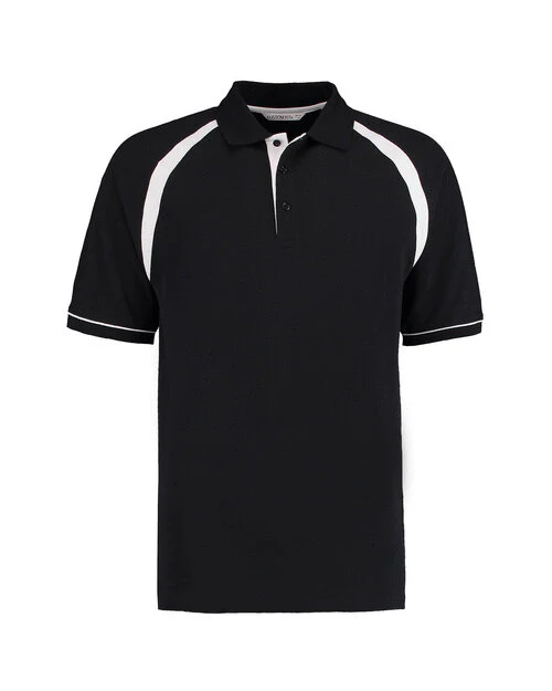 Kustom Kit KK615 Classic Fit Oak Hill Two Tone Polo - Image 5