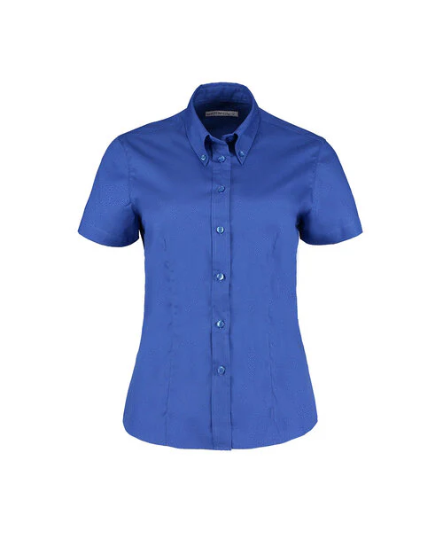 Kustom Kit KK701 Ladies Tailored Fit Premium Oxford Short Sleeve Shirt - Image 8