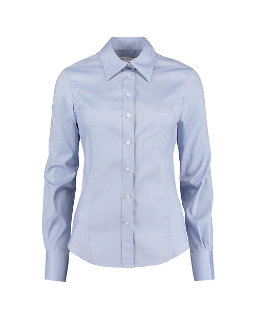 Kustom Kit KK702 Tailored Fit Premium Oxford Long Sleeve Shirt - Image 4
