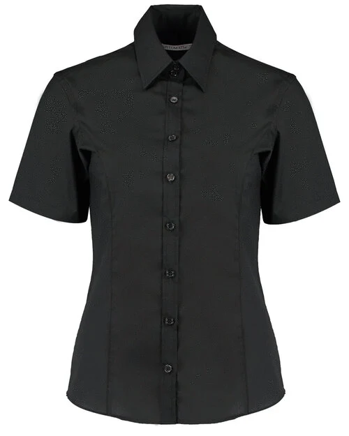 Kustom Kit KK742F Ladies Tailored Fit Business Short Sleeve Shirt - Image 5