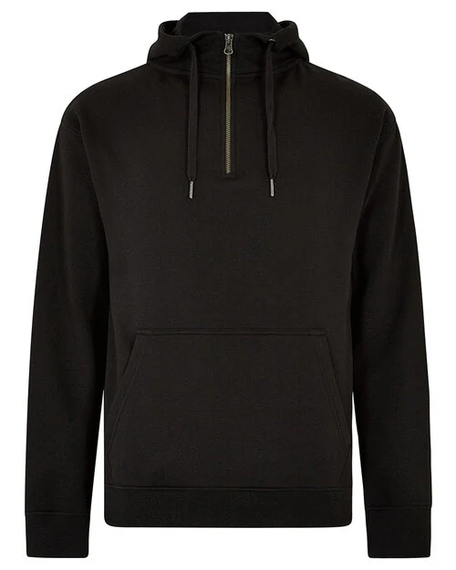 KUSTOM KIT Regular Fit 1/4 Zip Hoodie