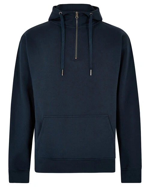 KUSTOM KIT Regular Fit 1/4 Zip Hoodie - Image 4