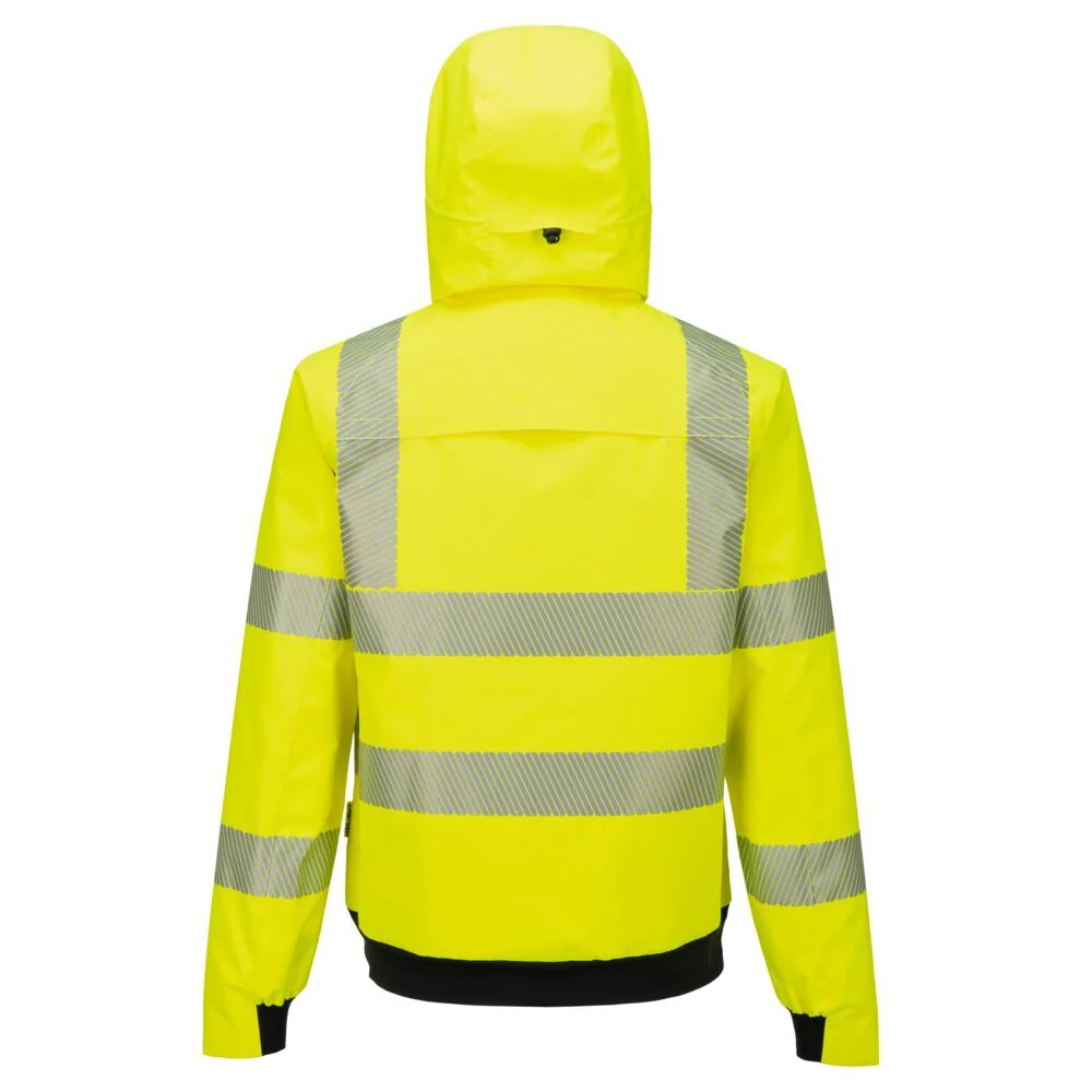 Portwest KX3 Sport Hi-Vis Rain Bomber - Image 5