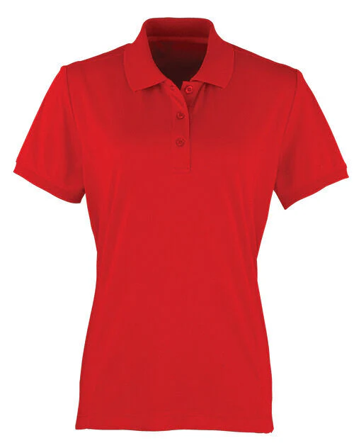 Premier Workwear Ladies Coolchecker Pique Polo Shirt - PR616M - Image 12
