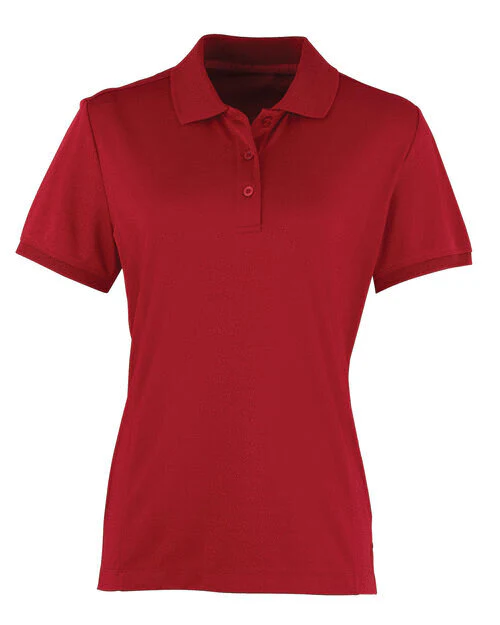 Premier Workwear Ladies Coolchecker Pique Polo Shirt - PR616M - Image 5