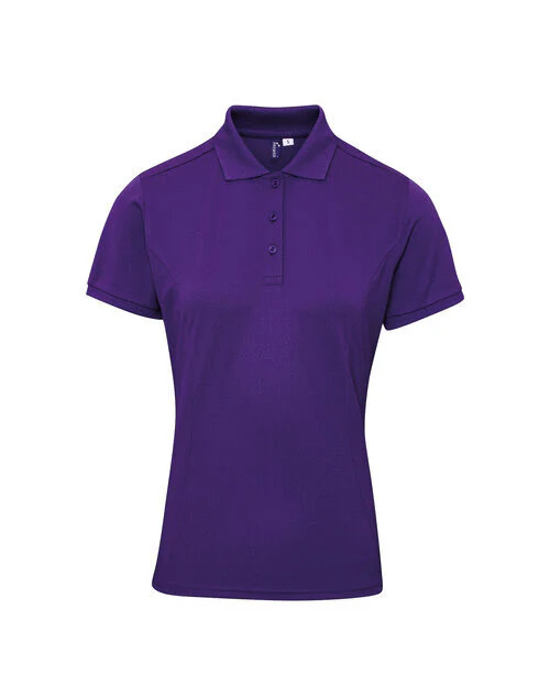 Premier Workwear Ladies Coolchecker Plus Pique Polo - PR632M - Image 10