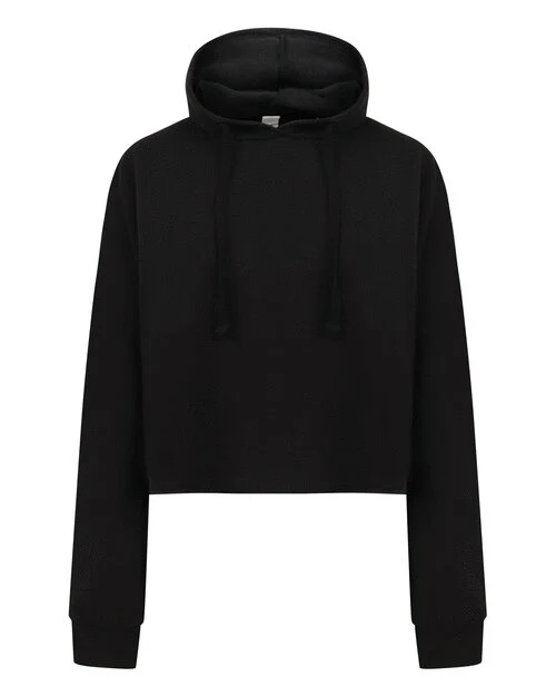 SF Clothing Ladies Cropped Slounge Hoodie - ST516M - Image 2