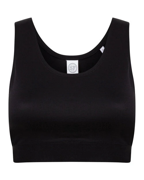 SF Clothing Ladies Fashion Crop Top - ST236M - Image 2