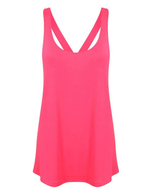 SF Clothing Ladies Fashion Workout Vest - ST241M - Image 3