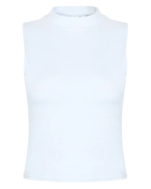 SF Clothing Ladies High Neck Crop Vest - ST170M - Image 3
