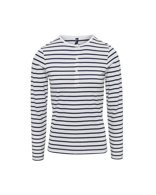 Premier Workwear Ladies Long John Roll Sleeve Tee - PR318M - Image 4