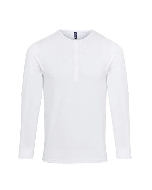 Premier Workwear Ladies Long John Roll Sleeve Tee - PR318M - Image 5