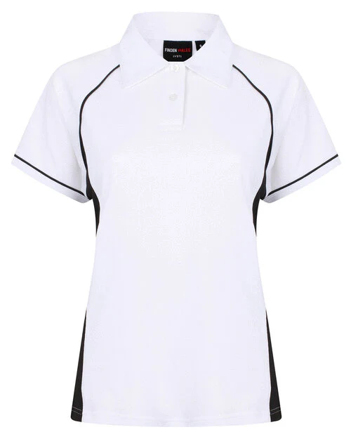 Finden & Hales Ladies Piped Performance Polo - LV371M - Image 9