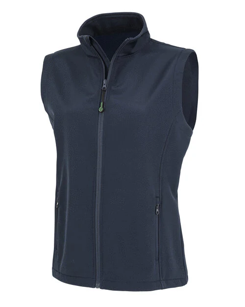 Result Ladies Recycled 2 Layer Printable Softshell Bodywarmer - RS902F - Image 2