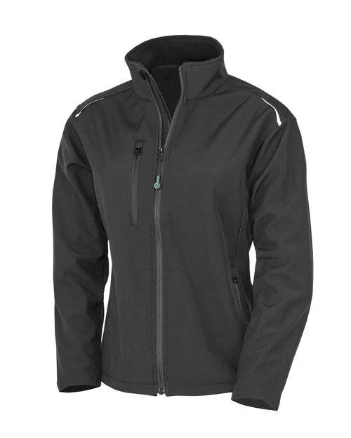 Result Ladies Recycled 3 Layer Printable Shoftshell - RS900F